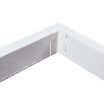DKC Внутренний угол для плинтусного короба 100х40 мм белый