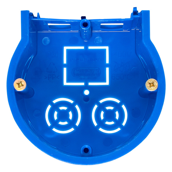 Купить EKF PROxima Коробка установочная сборная оконечная КМТ-010-4005 для твердых стен (71х45) с саморезами