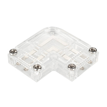 Arlight Коннектор угловой для ленты ARL-50000PV (15.5x6mm) прозрачный (Пластик) 027062