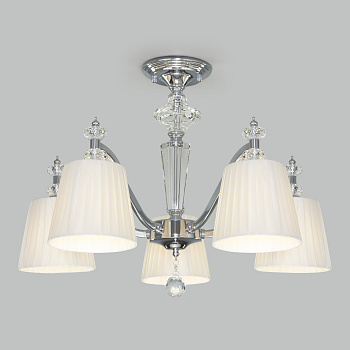 Eurosvet Потолочная классическая люстра 60122/5 хром a053461