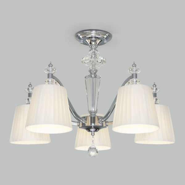 Eurosvet Потолочная классическая люстра 60122/5 хром a053461