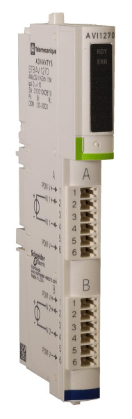 Купить SE Modicon Модуль аналогового входа, 2 канала -10..+10В (комплект) STBAVI1270K