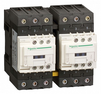 SE Contactors D Telemecanique Контактор реверсивный 3P Everlink 40A, 3НО сил.конт., катушка 220В АС 50/60Гц LC2D40AM7 SE Contactors D Telemecanique Контактор реверсивный 3P Everlink 40A, 3НО сил.конт., катушка 220В АС 50/60Гц LC2D40AM7