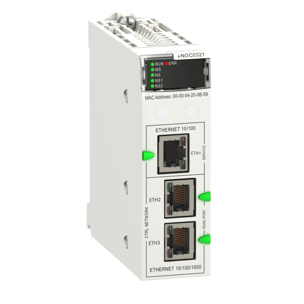 SE M580 NOC Control Ethernet Модуль BMENOC0321