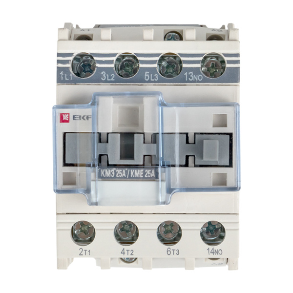 Купить EKF PROxima Контактор КМЭ малогабаритный 25А 220В 1NO