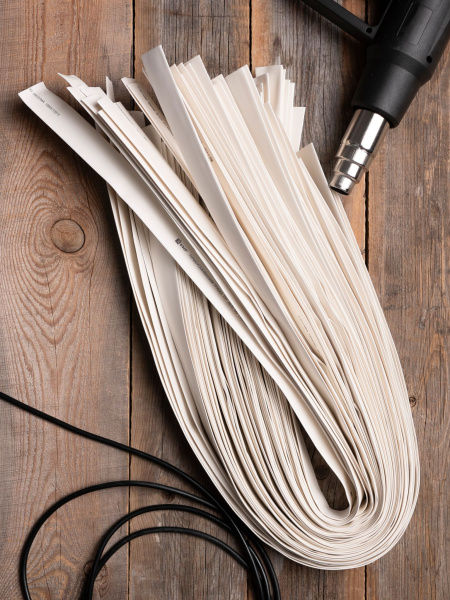 Купить EKF PROxima Термоусаживаемая трубка ТУТ нг 20/10 белая в отрезках по 1м