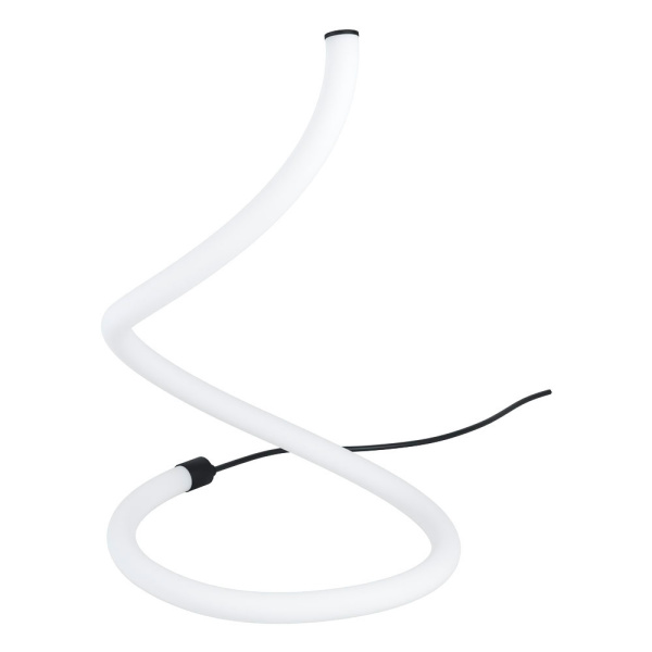 Eglo 39838 Светод. настольная лампа BANDERILLAS, 12W (LED), Ø190, H300, сталь, черный/пластик, белый