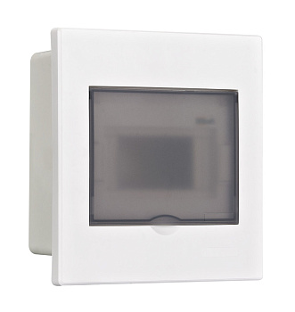 Dekraft Корпус пласт. навесной прозр. дв. 1 ряд 6 мод. IP41 ЩРН-П