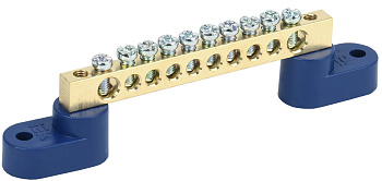 IEK Шина N ноль на двух угловых изол ШНИ-6х9-10-У2-С