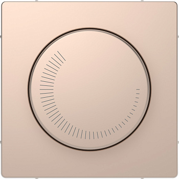 SE Merten D-Life Шампань Центральная накладка регулятора частоты вращения MTN5251-6051