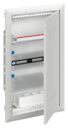 ABB Шкаф мультимедийный с дверью с радиопрозрачной вставкой (3 ряда) UK636MW 2CPX031387R9999