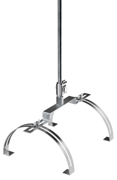 IEK Комплект молниеприемника 1м для круглого конька