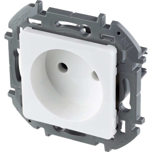 Купить Legrand INSPIRIA Белый Розетка 2К - 16 А - 250 В 673710