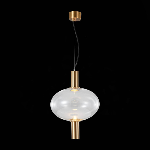 Купить ST Luce SL1582.303.01 Светильник подвесной Бронзовый/Прозрачный LED 1*7W 2700K