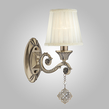 Eurosvet Бра с абажуром 60042/1 античная бронза 00000080008