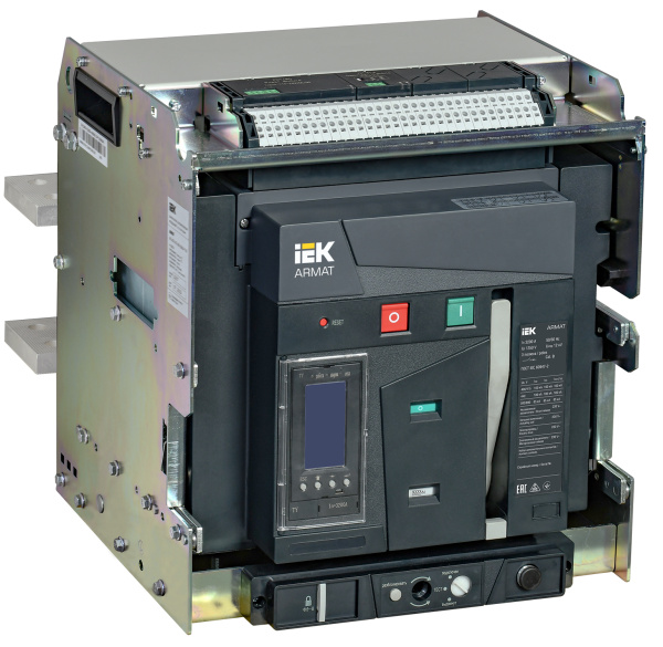 IEK ARMAT Автоматический выключатель воздушный выдвижного исполнения 3P E 100кА 3200А TY с акс.