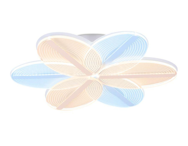 Купить Ambrella Потолочный светодиодный светильник с пультом AK4309/6 WH белый 85W 520*470*80 (ПДУ РАДИО 2.4)