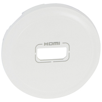 Legrand Celiane Бел Накладка Розетки аудио/видео HDMI 068216
