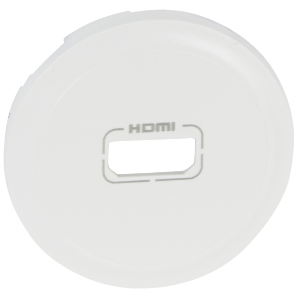 Legrand Celiane Бел Накладка Розетки аудио/видео HDMI 068216