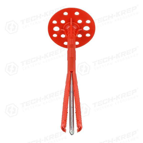 Tech-Krep Дюбель для теплоизоляции с мет. гвоздём 10х200 (25 шт) - пакет 102051