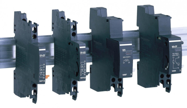 SE Acti 9 NG125 MX+OF Реле дистанционного отключения 110-415В АС110-130В DC+блок контакт для NG125(1мод) 19064