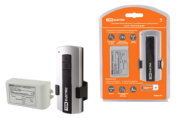 TDM Комплект для беспроводного управления освещением ПУ1-МK-1 (1 канал) "Уютный дом" SQ1508-0101