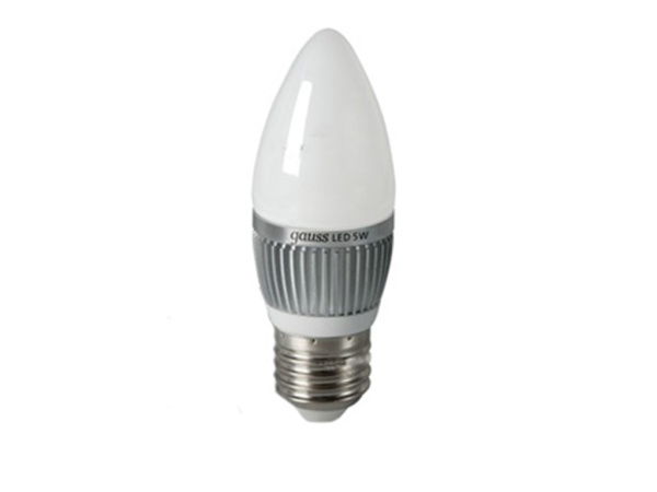 Gauss Лампа LED свеча E27 5W 4100K EB103102205