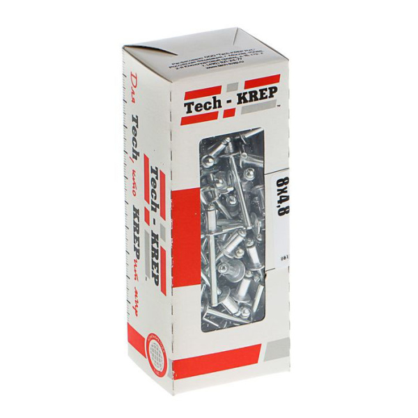 Tech-Krep Заклепка 4,8х8 (100 шт) - коробка с ок. 102291