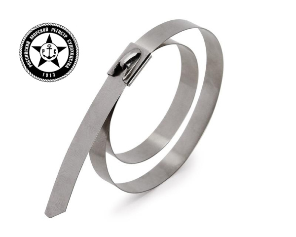 Стяжки стальные СКС-2 (304) 7,9*600 (Fortisflex) 74982