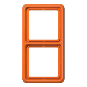 JUNG CD 500 Оранжевая Рамка 2-ая CD582O