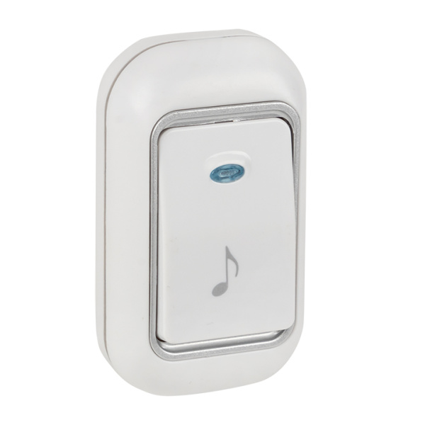 Купить EKF PROxima Звонок беспроводной на батарейках Classic (2х1,5В АА, бел.-сер. 51 мелод. с индик. 4 ур.)