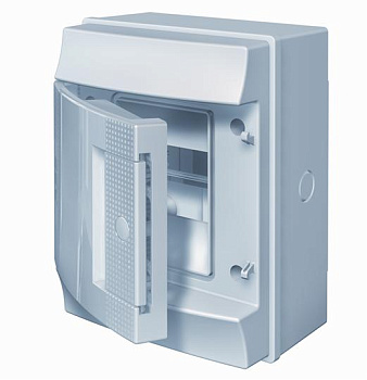 ABB Mistral65 бокс навесной 4М непрозрачная дверь (без клемм) 1SL1100A00