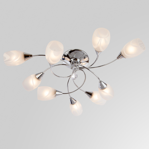 Eurosvet Люстра потолочная 2275/9 хром 00000055495