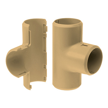 Промрукав Тройник разборный сосна д16 (5шт/500 шт уп/кор) PR13.0251