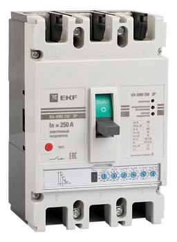 EKF PROxima Автоматический выключатель ВА-99М 400/400А 3P 65кА с электронным расцепителем