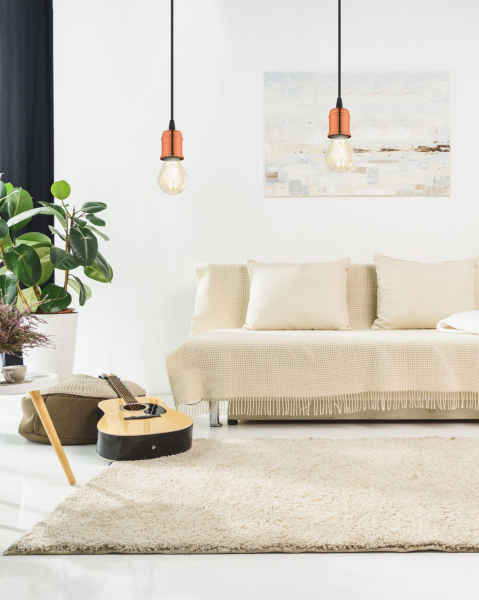 Купить Eglo 32539 Подвес YORTH, 1х60W (E27), 100, H2000, сталь, брашированный медный