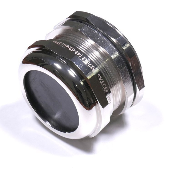 ЗЭТАРУС Кабельный ввод М 75х2 латунный УТ1,5 IP68 (d кабеля 42-52 мм) zeta30125