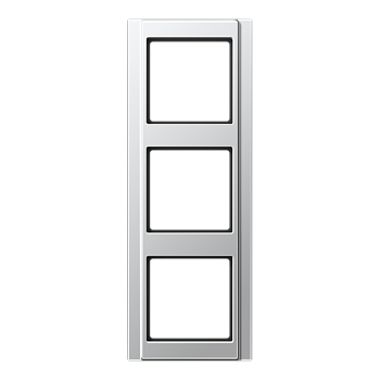 JUNG A 500 Алюминий Рамка 3-ая A583AL