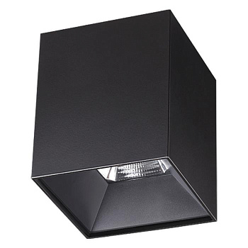 Novotech 357962 NT19 084 черный Накладной светильник IP20 LED 4000К 30W 200-260V RECTE