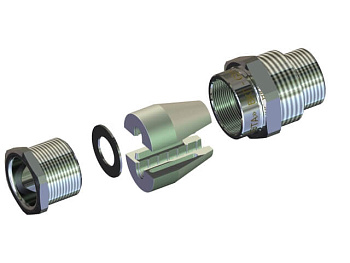 ЗЭТАРУС Кабельный ввод ВКГ- G3/4” (G1”) УХЛ 1 zeta30001