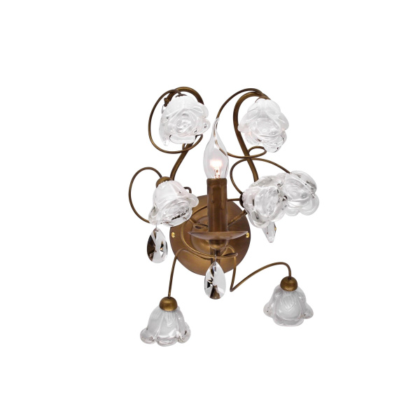 Citilux EL324W01.1 Rosetta Brune+Bianco Бра