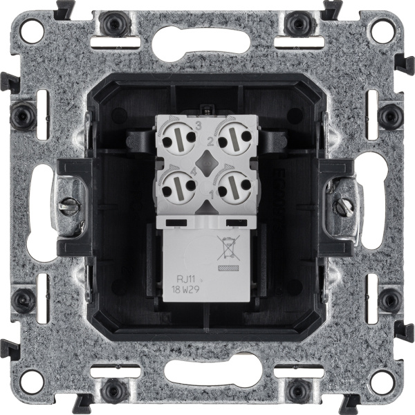 Купить Legrand Valena LIFE DIY Сл.кость Розетка ТЛФ 1-ая (RJ11) 753538
