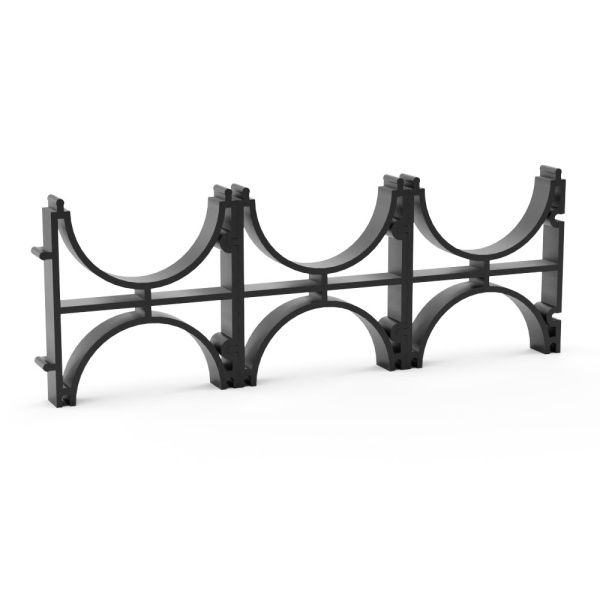 Промрукав Кластер тройной, двухсторонний для двустенных труб д110 PR08.3519