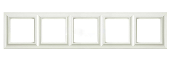 JUNG EcoProfi Standart Слоновая кость Рамка 5-ая EPS485