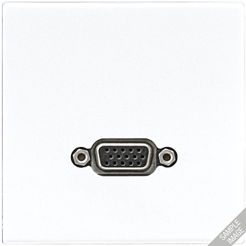 JUNG VGA (D-SUB), слоновая кость MALS1102