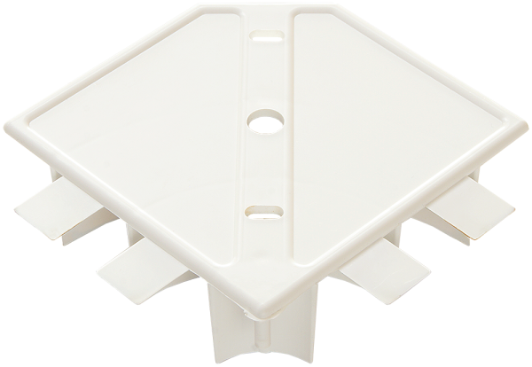 Купить SPL Плоский угол 90° для кабель-каналов 100x50 белый (638013 - SPL - 100005S)