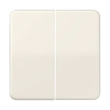 JUNG CD 500/CD plus Белая Накладка светорегулятора 2-х канального нажимного CD1565.07