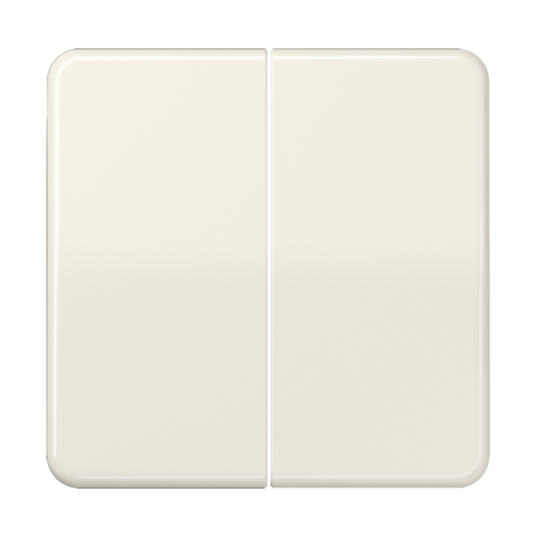 JUNG CD 500/CD plus Белая Накладка светорегулятора 2-х канального нажимного CD1565.07