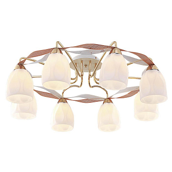 Citilux CL167181 Формула Белый+Золото Люстра