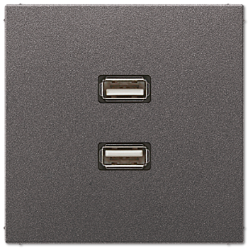 JUNG Накладка / вставка для розетки 2 x USB MAAL1153AN